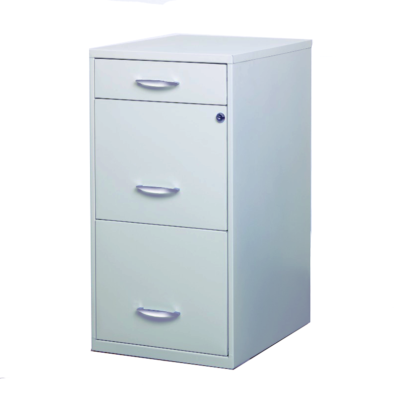 Archivero Vertical Metálico 1 Papelero y 2 Archiveros - Image 2