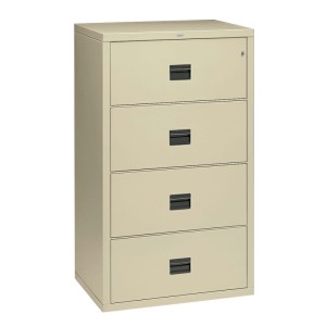 Archivero 4 Gavetas Contra Incendio Horizontal 34p