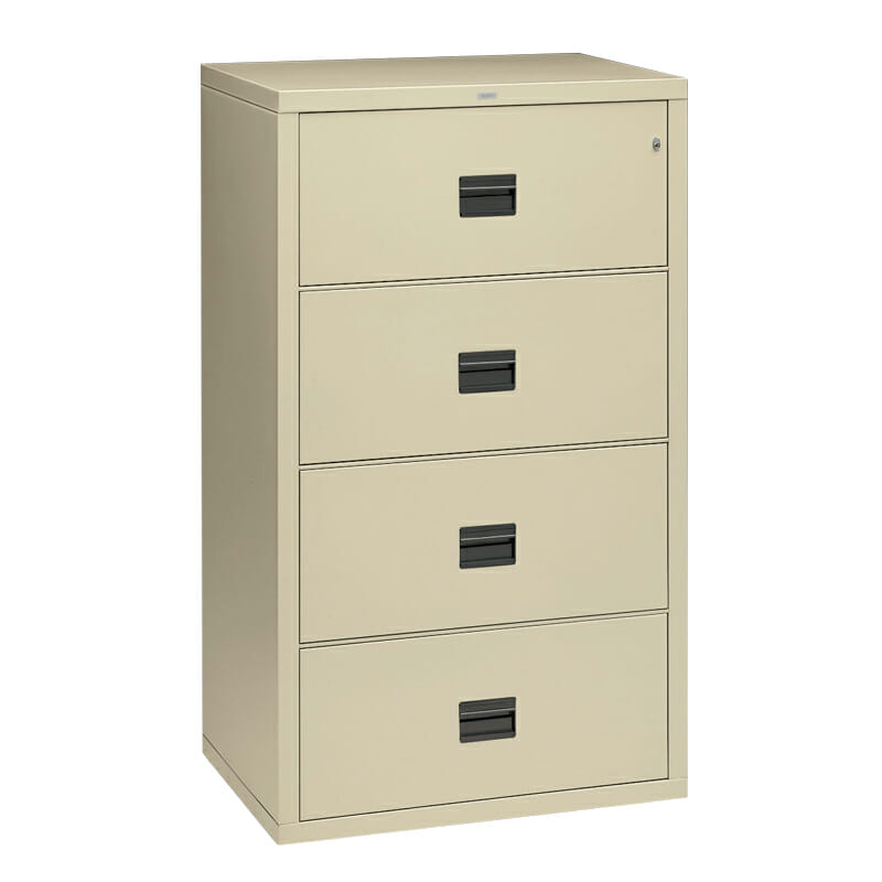 Archivero 4 Gavetas Contra Incendio Horizontal 34p