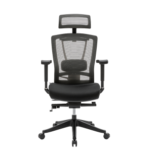Silla Ejecutiva H1 Mesh Asiento y Estructura Negro