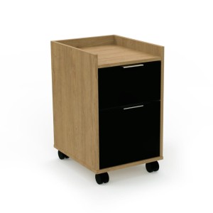 Archivero Movil con 1 archivo y 1 papelera