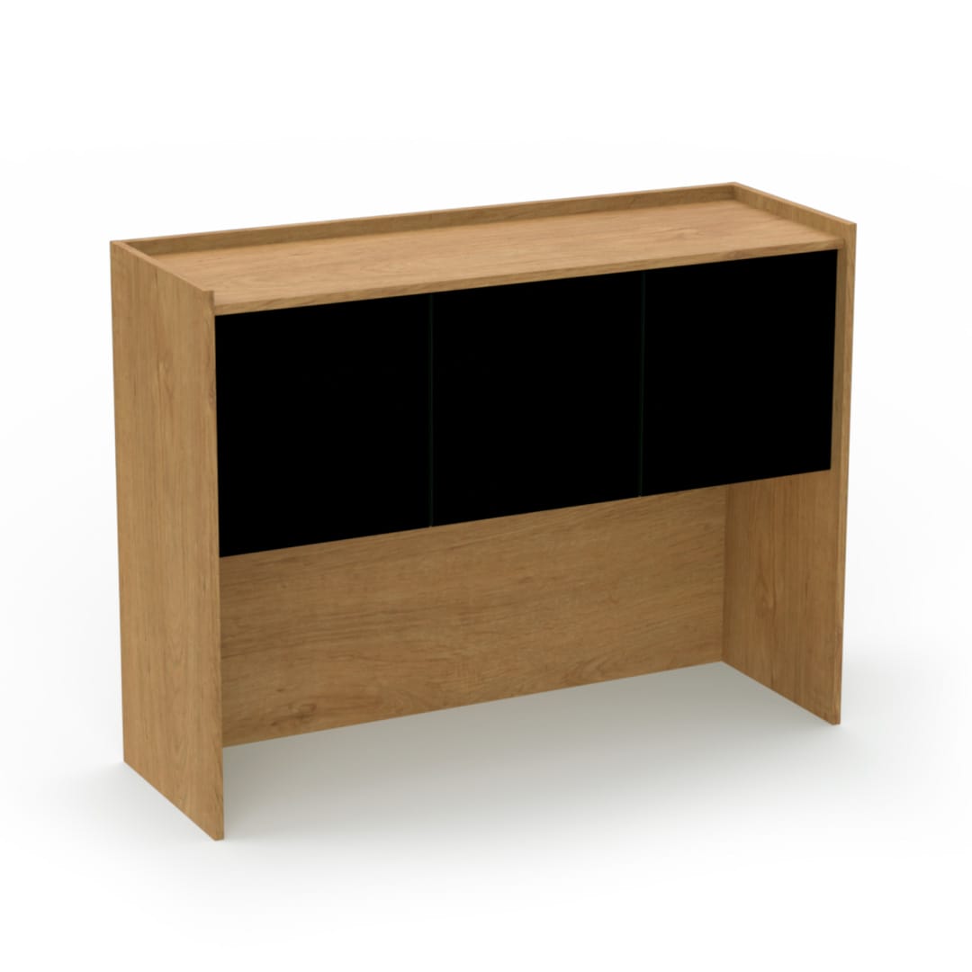 Librero sobre Credenza con Puerta 112 x 85 cm