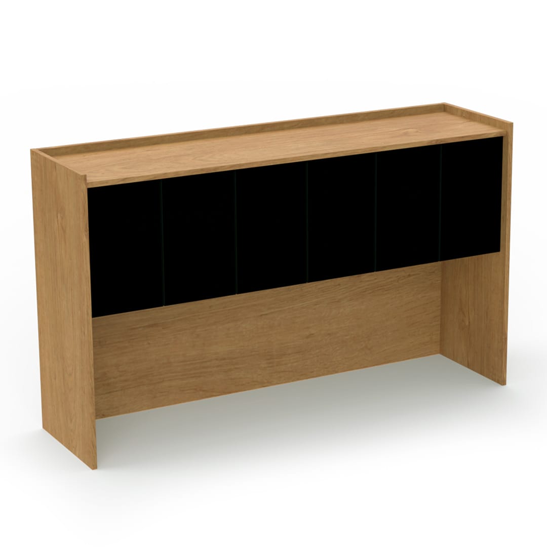 Librero sobre Credenza con Puerta 142 x 85 cm