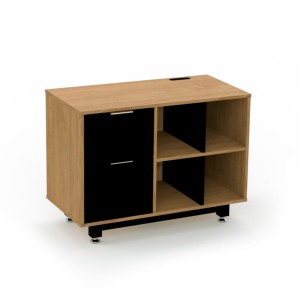 Credenza Baja con Papelera y Archivo 90 x 67.5 cm (Izquierdo)